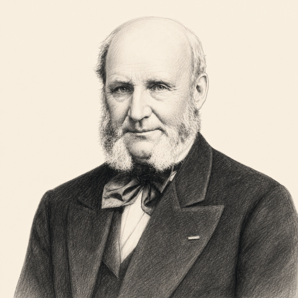Charcoal portrait of Guillaume-Benjamin-Amand Duchenne